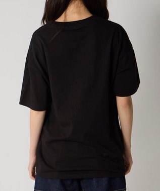 OP／FILA 【Ocean Pacific】ワンポイントベーシックTシャツ ブラック