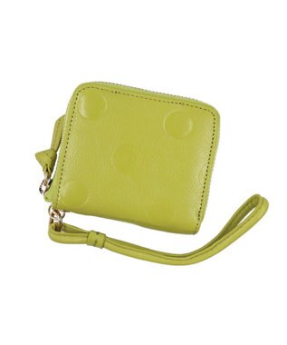 UNBILLION ペルケ perche / ドット型押しパームフィットストラップウォレット