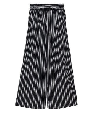 Green Parks ・ＥＬＥＮＣＡＲＥ　ＤＵＥ　ストライプワイドパンツ Blue