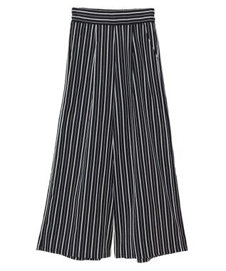 Green Parks ・ＥＬＥＮＣＡＲＥ　ＤＵＥ　ストライプワイドパンツ Blue