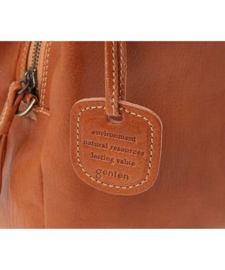 genten 【新色】ゴートベーシック ショルダーバッグ チャ