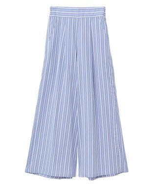 Green Parks ・ＥＬＥＮＣＡＲＥ　ＤＵＥ　ストライプワイドパンツ Blue