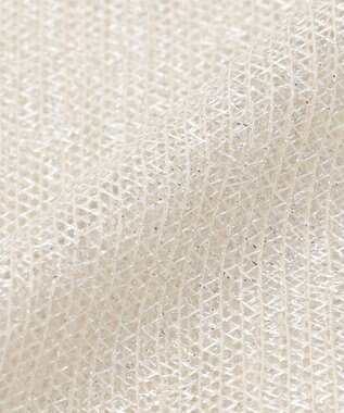 ANY SIS ラメジャカード ショール シャンパン