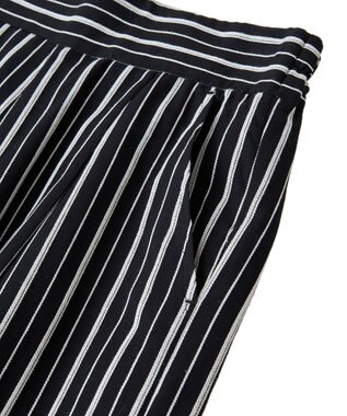 Green Parks ・ＥＬＥＮＣＡＲＥ　ＤＵＥ　ストライプワイドパンツ Blue