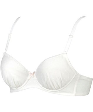 Wing ジュニア ブラジャー Wing Teen やさしくサポート オーガニックコットン混(身生地部) 【STEP3 まるみをおびてきた胸に】 RB2016 ウイング／ワコール アイボリー