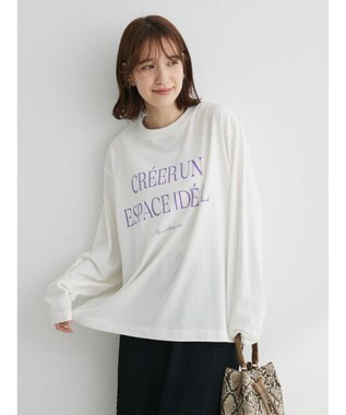 Green Parks オーバーサイズロゴチュニック Off White