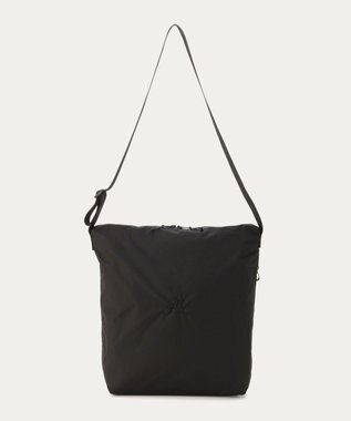 MOONBAT POLO RALPH LAUREN(ポロ ラルフローレン) PRL刺繍 ショルダー レインバッグ  無地 ブラック