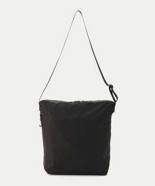 MOONBAT POLO RALPH LAUREN(ポロ ラルフローレン) PRL刺繍 ショルダー レインバッグ  無地 ブラック