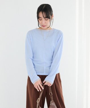 CRAFT STANDARD BOUTIQUE シアーリンガーTee Light Blue