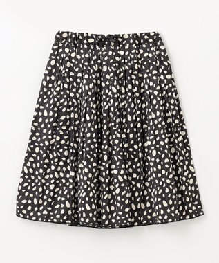 ANY KIDS レオパードスカート ブラック系
