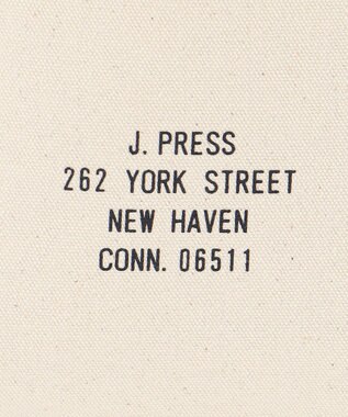 J.PRESS MEN 【120th】アニバーサリーオーバルトートバッグ ホワイト系