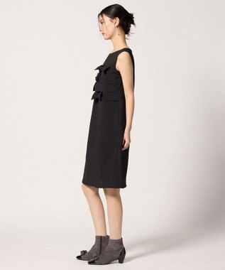 TOCCA 【洗える・消臭・吸水速乾・接触冷感・UVケア】RIBBON KNOT DRESS ドレス ブラック系