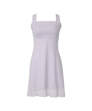 BRADELIS New York 【BRADELIS NewYork peace】綿混楽々dailyバストスリップ23 接触冷感 吸汗速乾 サラッと快適な補正スリップ ラベンダー