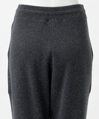 23区 【R(アール)】マイクロンメリノウール ジョガーパンツ チャコールグレー系