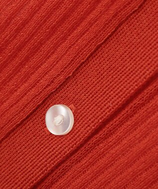 AMERICAN HOLIC シアーリブニットカーディガン Red