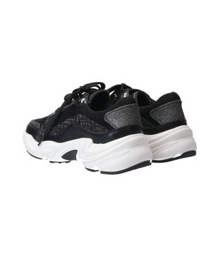 Bridget Birkin 【Bridget Birkin】ラメツイードコンビスニーカー ブラックコンビ