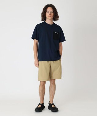 Columbia Columbia/ ヤングストリートショートスリーブクルー /コロンビア Collegiate Navy
