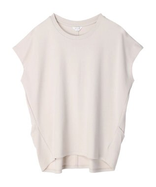 AMERICAN HOLIC キレイＣｏｔｔｏｎフレンチスリーブカットプルオーバー Gray Beige