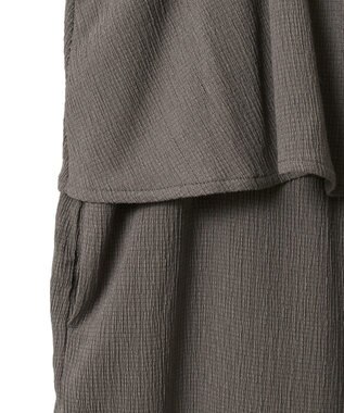 earth music&ecology ペプラムロンパース Mocha