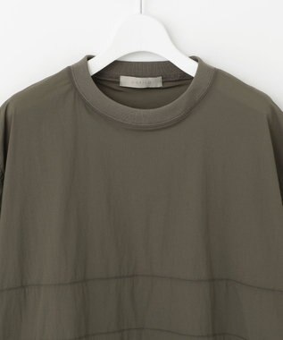 UNFILO MENS LIGHT MOVE プルオーバーTシャツ カーキ系