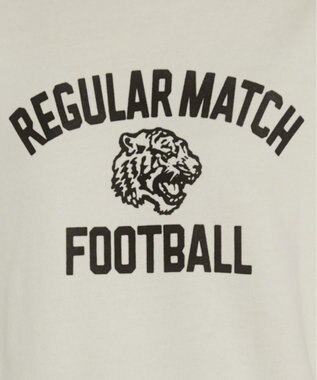 WEGO 【ANGIE VINTAGE】ピグメントカレッジロゴショートスウェット ホワイトその他