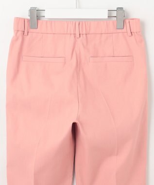 自由区 【接触冷感・UVカット・吸水速乾】シェルタリングオックステーパード パンツ ピンク