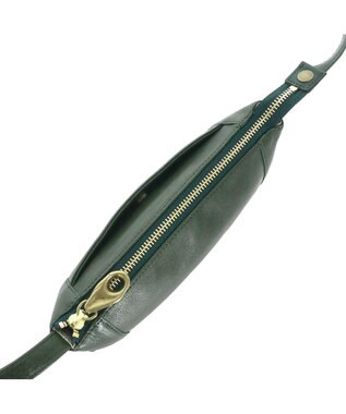 IBIZA カンビアール　牛革　ショルダーバッグ 緑