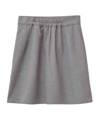 earth music&ecology ＳＥＴ２点プリーツラップスカート＋ミニスカート Gray