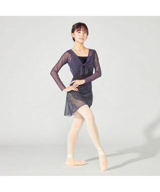 Chacott ノースリーブレオタード ブラック