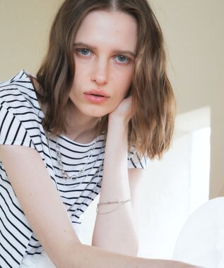 YECCA VECCA デザインチェーンショートネックレス Silver