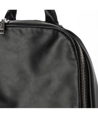 UNBILLION cachecache ソフトPUシンプルリュックサック ブラック