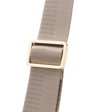 23区 ドロ－ストリング ショルダーバッグ(L) ベージュ系