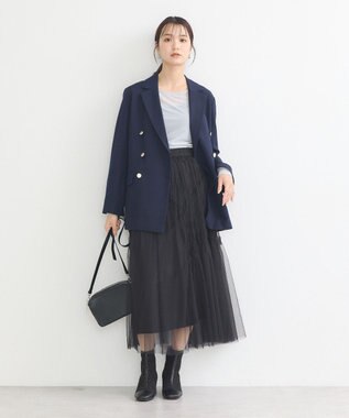 earth music&ecology テーラードジャケット Navy