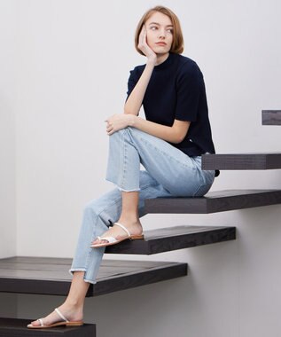 BEIGE， COSMOS/カットソー Navy