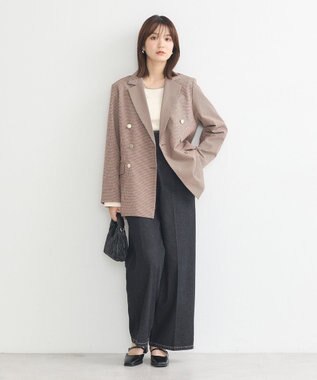 earth music&ecology テーラードジャケット Check