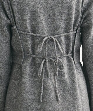 Green Parks ＳＥＴ２点　ニットキャミ＋ニットチュニック Gray Mixture