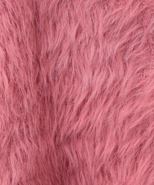 Green Parks ・Ｐｅｔｉｔ　Ｆｌｅｕｒ　シャギーニットカーディガン Pink