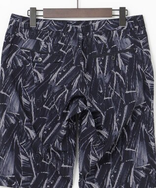 JOSEPH ABBOUD 【驚きの多機能】ライトウェーブ リゾートプリントハーフパンツ ネイビー系5