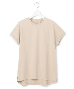 J.PRESS YORK STREET 【WOMEN】【SMOOTH JERSEY】フレンチスリーブ Tシャツ ベージュ系