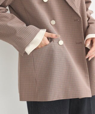 earth music&ecology テーラードジャケット Check