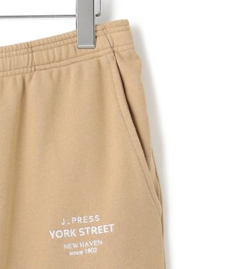 J.PRESS YORK STREET 【UNISEX】ワンポイントスウェットパンツ ライトイエロー系