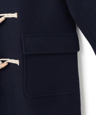 J.PRESS YORK STREET 【UNISEX】メルトンダッフルコート ネイビー系