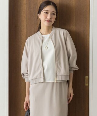 組曲 L 【ご好評につき追加生産！】ジョーゼットジャージー ブルゾン