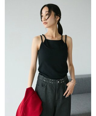 CRAFT STANDARD BOUTIQUE 重ね着風キャミソール White