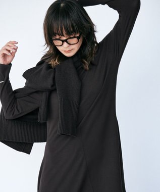 ICB 【洗える】 ソフトカシミヤミックス カーディガン バーントブラウン系