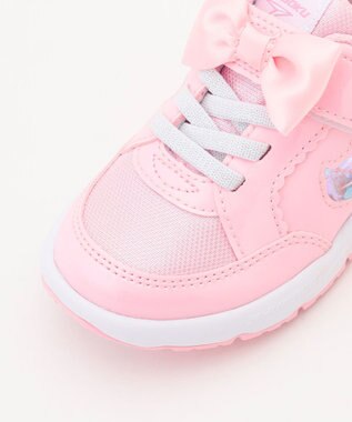 ANY KIDS 【ANY KIDS別注モデル】瞬足 ネコモチーフスニーカー ピンク