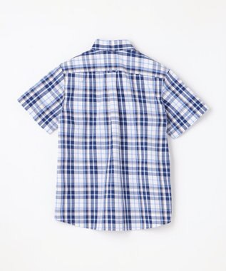 J.PRESS KIDS 【140-170cm】ロゴプリント チェックシャツ ネイビー系4
