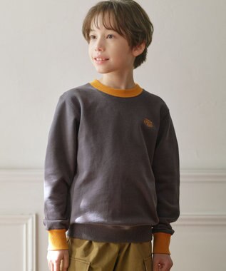 J.PRESS KIDS 【140-170cm】Jバックロゴ エンブロイダリー トレーナー