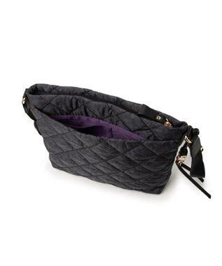 ANNA SUI エアリット ショルダーバッグ クロ