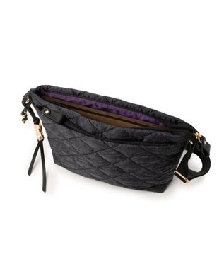 ANNA SUI エアリット ショルダーバッグ クロ